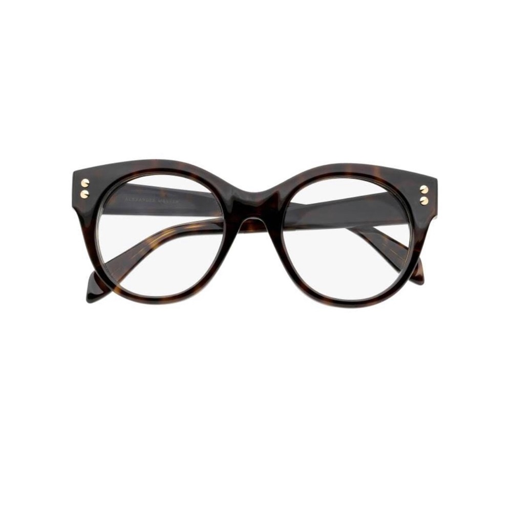 Alexander McQueen AM0035O NWT transparent glasses